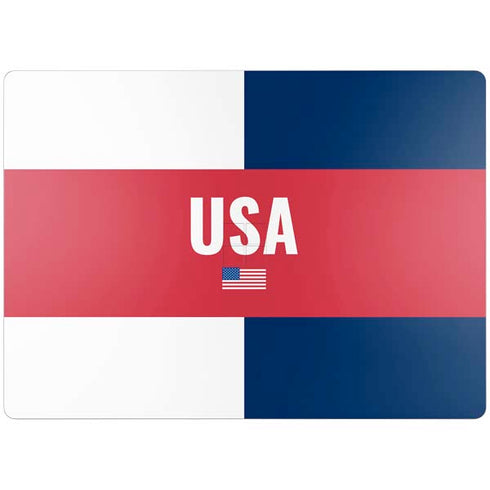USA Flag Color Block Surface Laptop 4 15in Skin