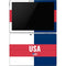 USA Flag Color Block Surface Pro 6 Skin