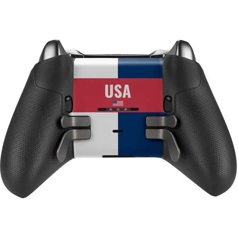 USA Flag Color Block Xbox Elite Wireless Controller Series 2 Skin