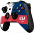 USA Flag Color Block Xbox One X Controller Skin