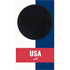 USA Flag Color Block Xbox Series S Console Skin