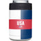 USA Flag Color Block Yeti Colster Can Insulator Skin