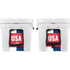 USA Flag Color Block YETI Tundra 45 Hard Cooler Skin