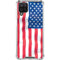 USA Flag American Flag Galaxy A12 Clear Case