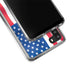 USA Flag American Flag Galaxy A21 Clear Case