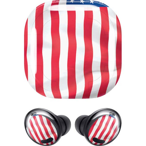 USA Flag American Flag Galaxy Buds Pro Skin