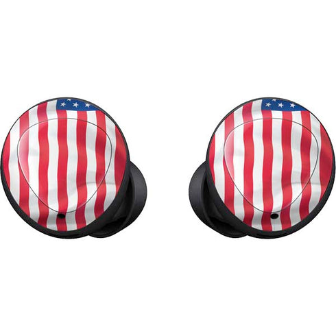 USA Flag American Flag Galaxy Buds Skin