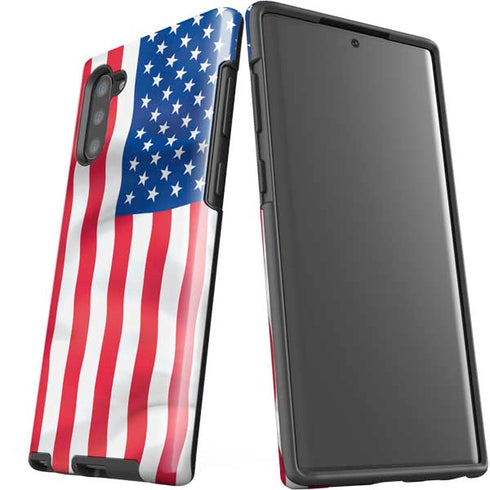 USA Flag American Flag Galaxy Note 10 Pro Case