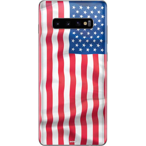 USA Flag American Flag Galaxy S10 Plus Skin