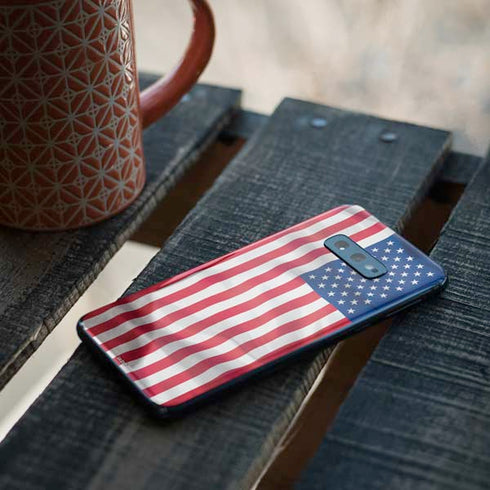 USA Flag American Flag Galaxy S10e Skin