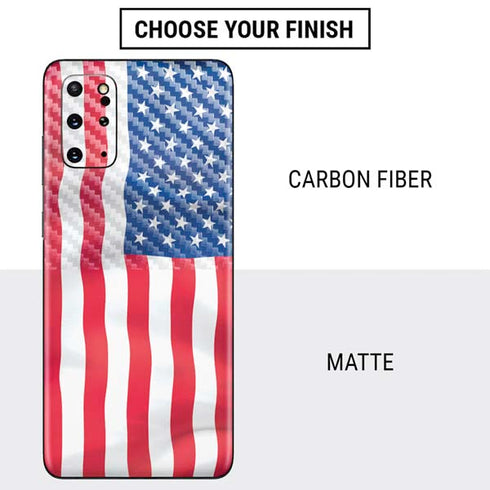 USA Flag American Flag Galaxy S20 Plus Skin