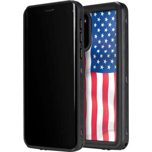 USA Flag American Flag Galaxy S20 Plus Waterproof Case