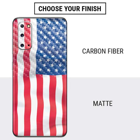USA Flag American Flag Galaxy S20 Skin