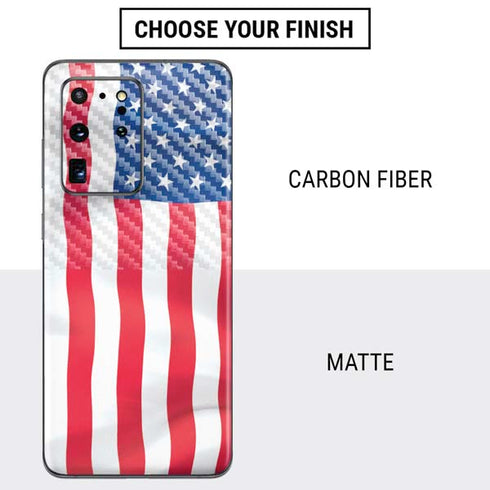 USA Flag American Flag Galaxy S20 Ultra 5G Skin