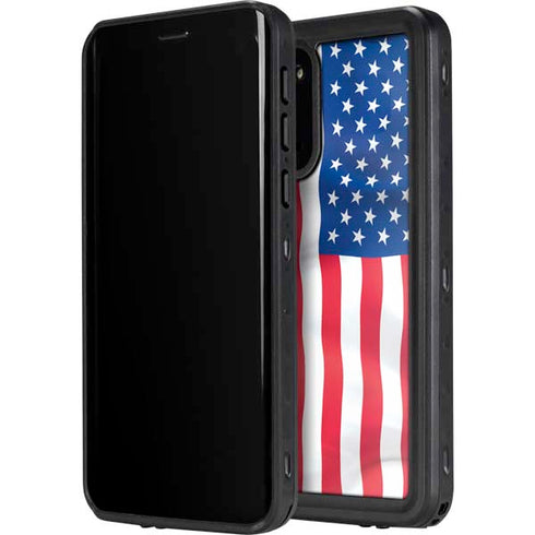 USA Flag American Flag Galaxy S20 Waterproof Case