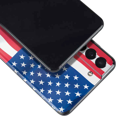 USA Flag American Flag Galaxy S21 5G Skin