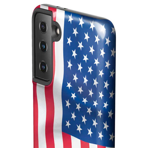 USA Flag American Flag Galaxy S21 FE Pro Case