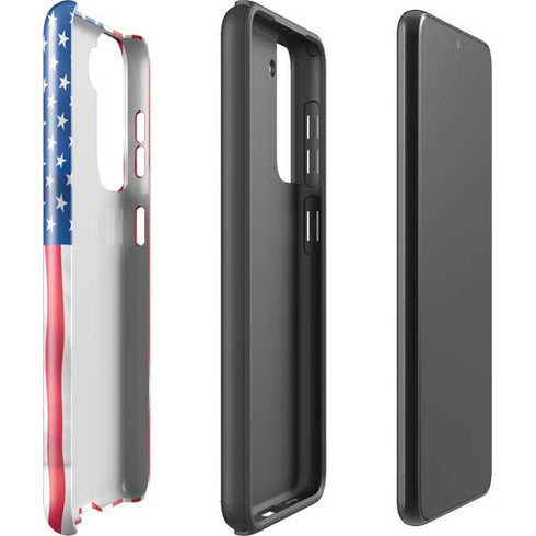 USA Flag American Flag Galaxy S21 FE Pro Case