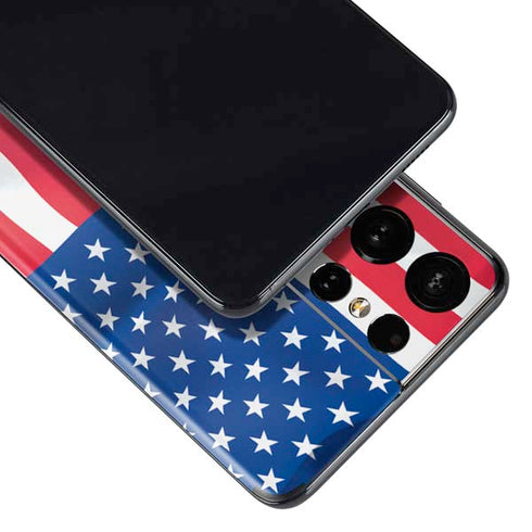 USA Flag American Flag Galaxy S21 Ultra 5G Skin