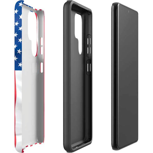 USA Flag American Flag Galaxy S22 Ultra Pro Case