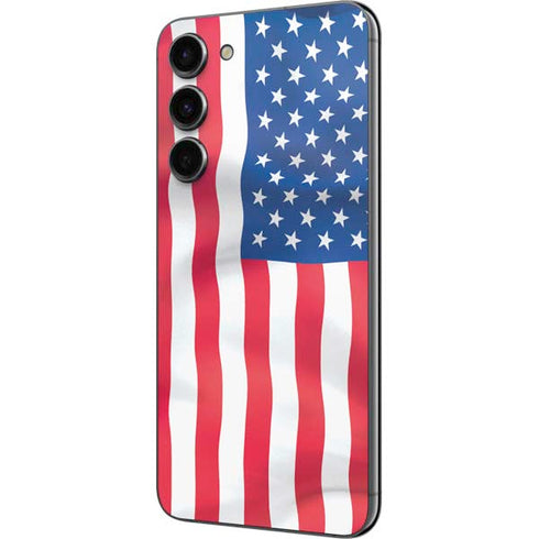 USA Flag American Flag Galaxy S23 Plus Skin