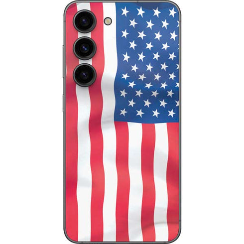 USA Flag American Flag Galaxy S23 Skin