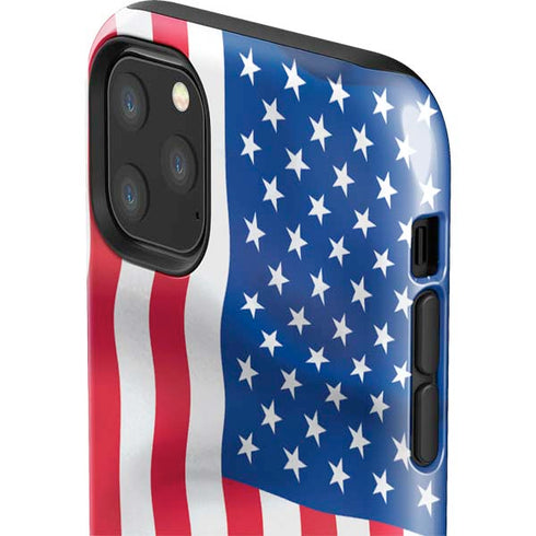 USA Flag American Flag iPhone 11 Pro Max Impact Case