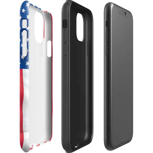 USA Flag American Flag iPhone 11 Pro Max Impact Case