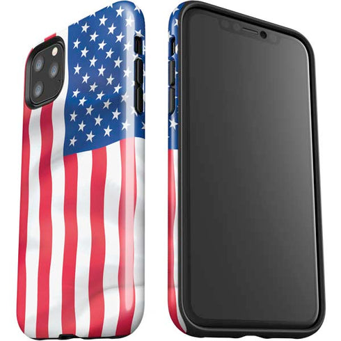 USA Flag American Flag iPhone 11 Pro Max Impact Case