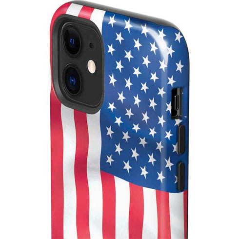 USA Flag American Flag iPhone 12 Impact Case