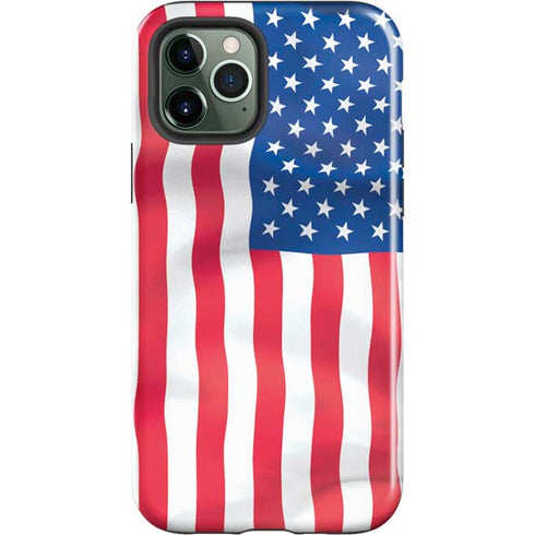 USA Flag American Flag iPhone 12 Pro Max Impact Case