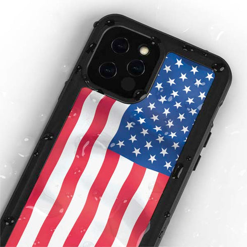USA Flag American Flag iPhone 12 Pro Max Waterproof Case
