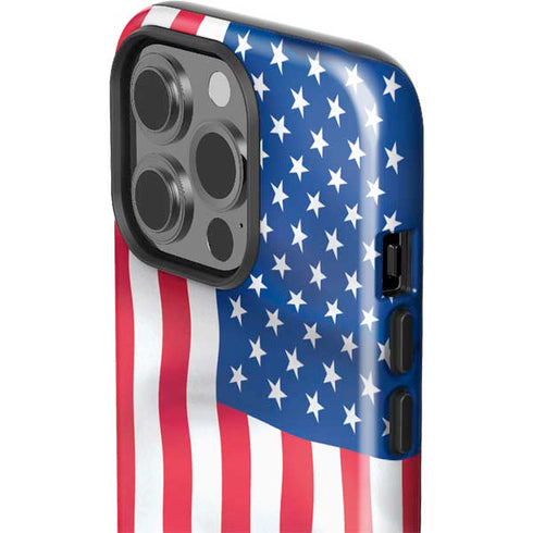 USA Flag American Flag iPhone 14 Pro Impact Case