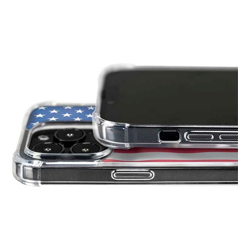 USA Flag iPhone 15 Pro MagSafe Case