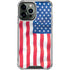 USA Flag iPhone 15 Pro Max Clear Case