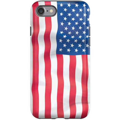 USA Flag American Flag iPhone SE (2nd & 3rd Gen) Pro Case