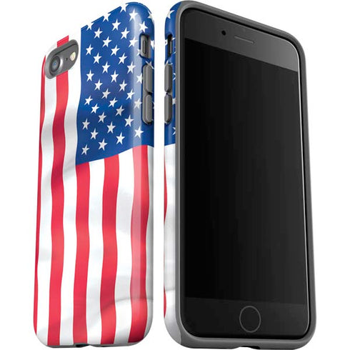 USA Flag American Flag iPhone SE (2nd & 3rd Gen) Pro Case