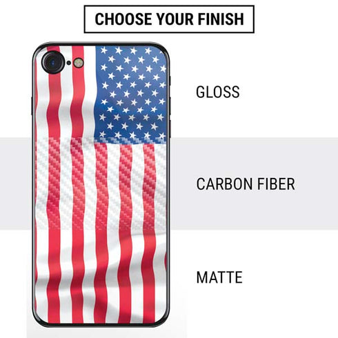 USA Flag American Flag iPhone SE (2nd & 3rd Gen) Skin