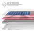 USA Flag MacBook Air 13in M1 (2021) Case plus Skin