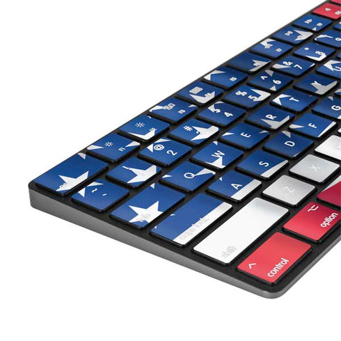 USA Flag American Flag Magic Keyboard with Numeric Keypad Skin