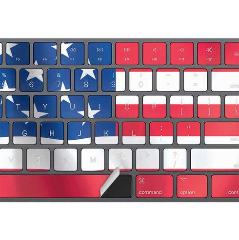 USA Flag American Flag Magic Keyboard with Numeric Keypad Skin
