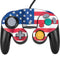 USA Flag American Flag Nintendo GameCube Controller Skin