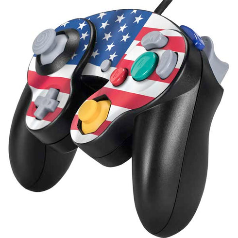 USA Flag American Flag Nintendo GameCube Controller Skin