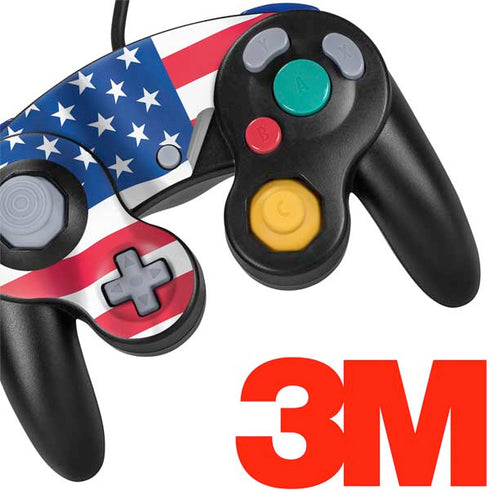 USA Flag American Flag Nintendo GameCube Controller Skin