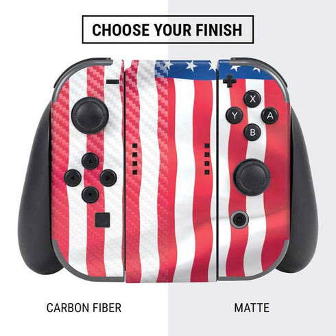 USA Flag American Flag Nintendo Switch Bundle Skin