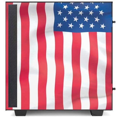USA Flag American Flag NZXT H510 Compact ATX Mid-Tower Case Skin