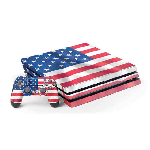 USA Flag American Flag PS4 Pro Bundle Skin