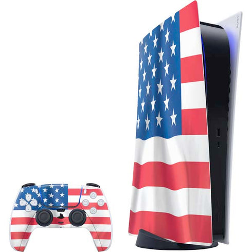 USA Flag American Flag PS5 Digital Edition Bundle Skin