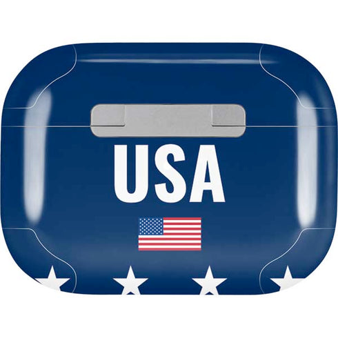 USA Flag Stars AirPods Pro 2nd Gen Skin