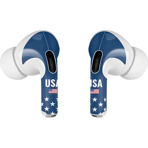 USA Flag Stars AirPods Pro 2nd Gen Skin